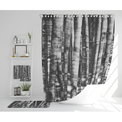 Nashiyah Polyester Shower Curtain Set