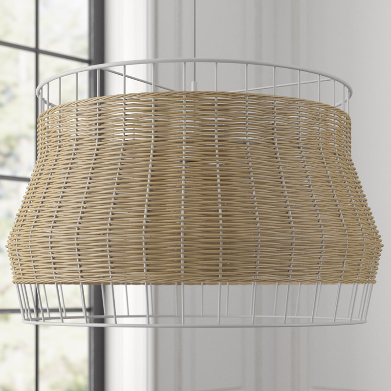 Laika 1 - Light Pendant, Natural, White