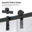 Porte de douche coulissante simple sans cadre l 60 po x H 76 po avec verre transparent à fermeture douce-102079255