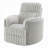 Olita Corduroy Swivel Glider Recliner Chair