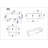 Modern TV Stand with Marble Design, White Color, 64.6 x 13.8 x 16.1 inches | 100% Melamine Coated Particle Board, Thickness: 0.7 inches | Sleek, Stylish, and Functional for Living Rooms & Entertainment Spaces