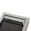 Symple Electric Fireplace Stainless Steel 2KW Heater LED Fire Flame Silver