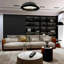 ALUXO Ramielle 240 cm x 60 cm Acoutic Wall Panel Panelling for Home Living Room Bedroom Interior 10mm Felt Back 8 Colours-1959588703