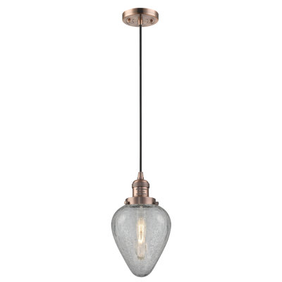 Luminaire suspendu géométrique 1 lumière Shauna