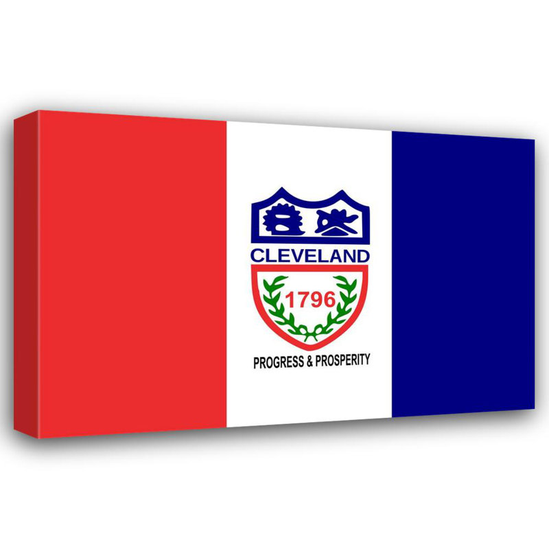Cleveland, Ohio, 32" H x 48" W