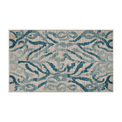 Machine Washable Beige Area Rug
