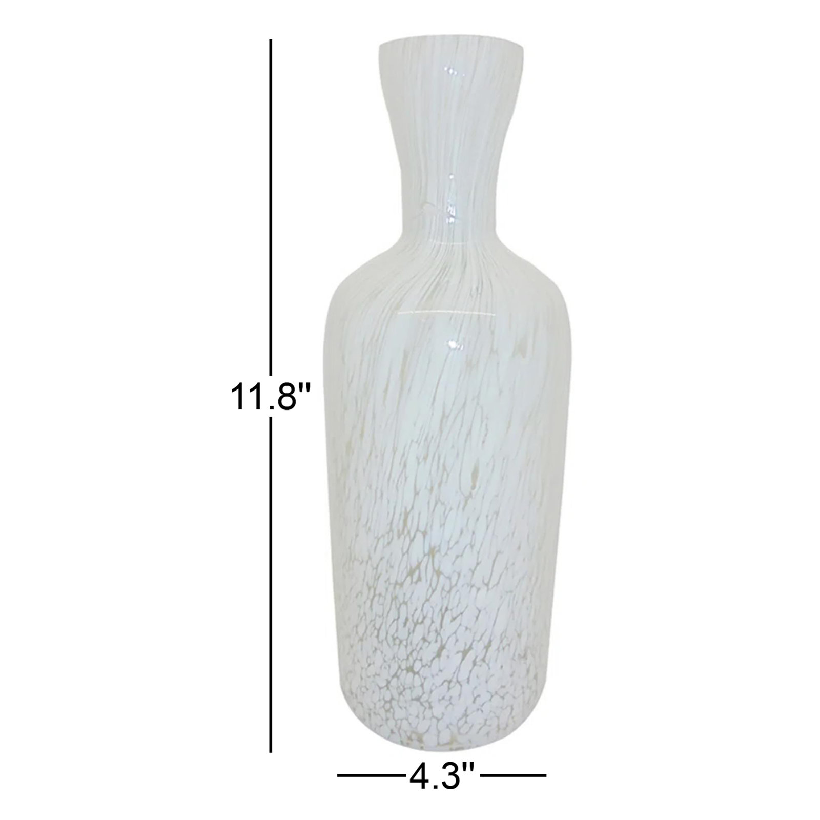 Alakay 11.8'' Glass Table Vase