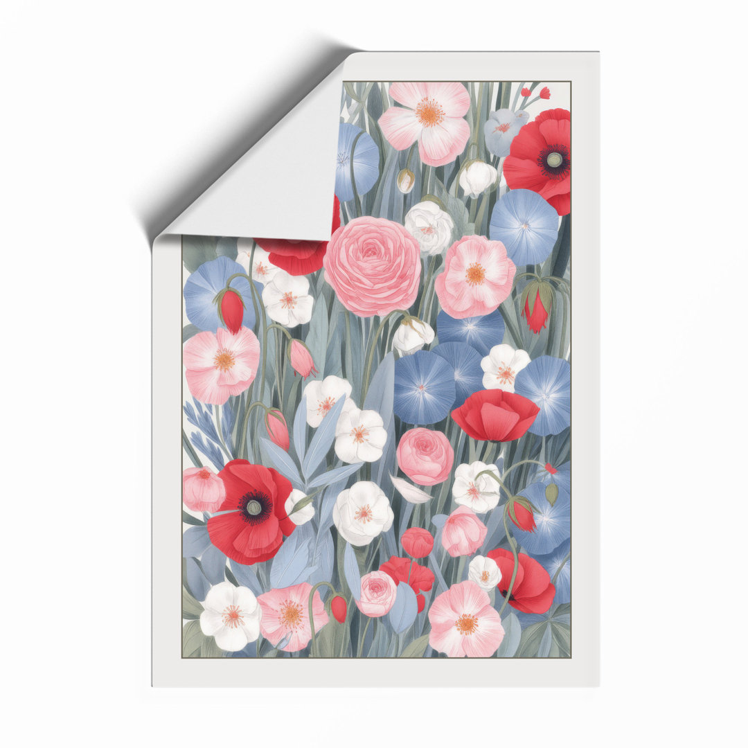 Wildflower Meadow Botanical - Framed Print