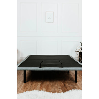 Btx5 Twin Xl Adjustable Bed, Head & Foot Adjustable, 4 Ports, Dual 3-level Massages, Under Lighting, Memory And Positions, 6000n Motors, Wireless Remote With Torch, No Box Spring Needed For A
