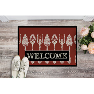 Hayse Non-Slip Indoor Doormat