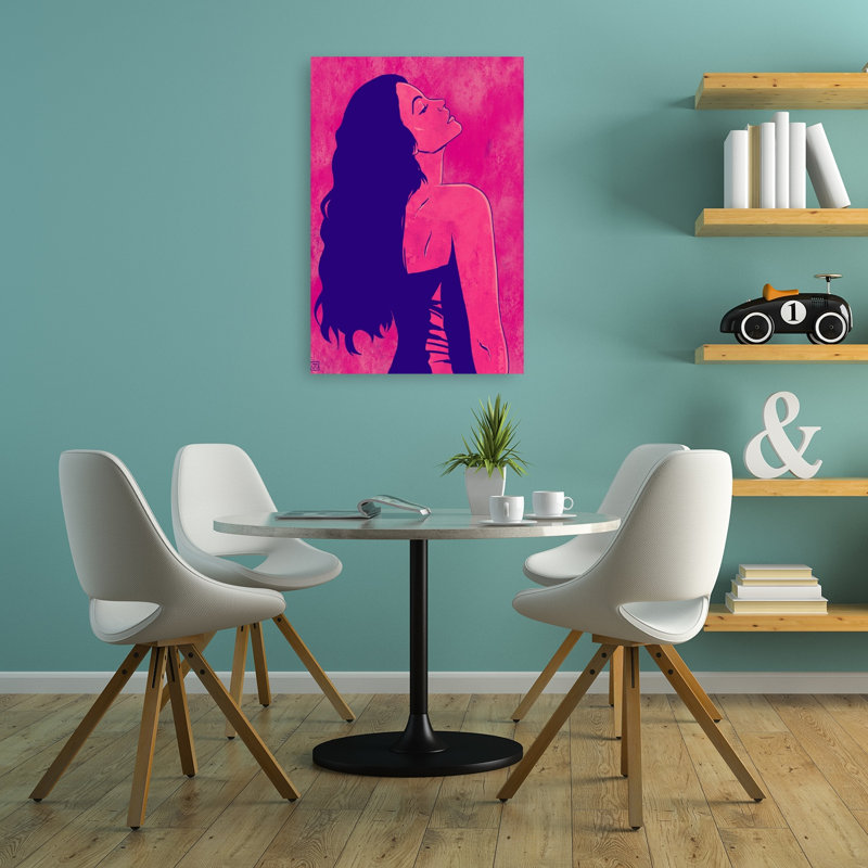 Impression sur toile Elegant Dreamer Profile, H 36 po x l 24 po