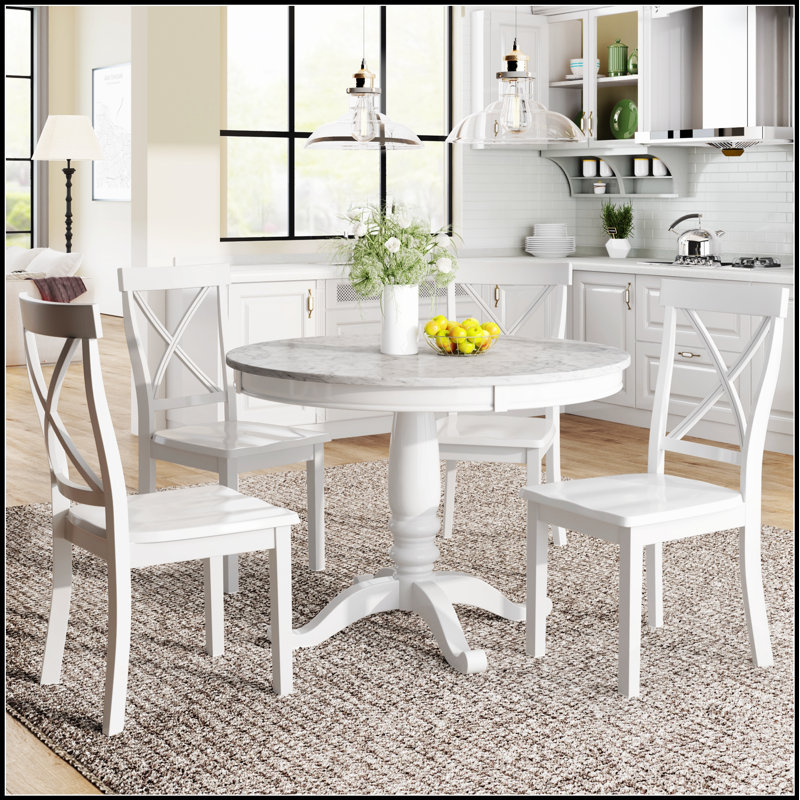 Table de salle à manger extensible ovale avec rallonge amovible pour les cuisines de ferme, base en tréteau en X, finition noire