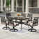 Rectangular 6 - Person 60'' Long Dining Set With Cushions