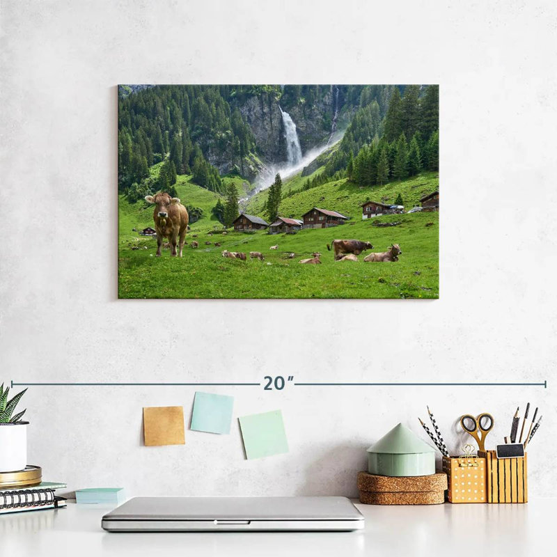 Alvord, Suisse, Highland Cows, H 8 po x l 12 po