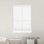 Store plissé filtrant sans lumière 1 po EZ Fit No Tools No Drill, l 29 po x H 72 po, blanc