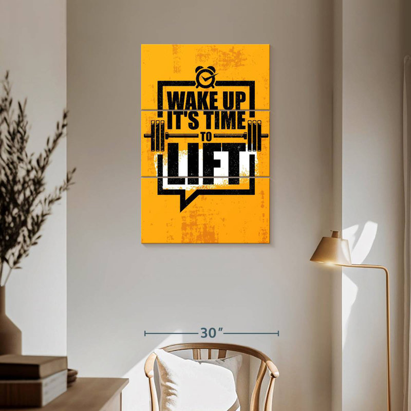 Citation «Kema Time To Lift», H 57 po x l 36 po