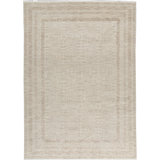 Hand-Knotted High-Quality Cream and Cream Area Rug