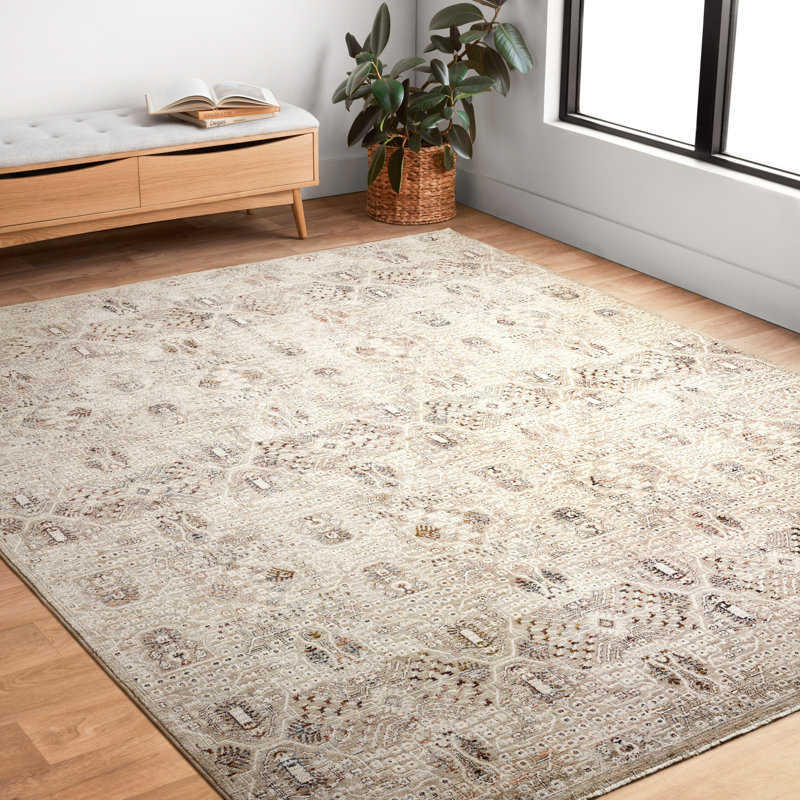 Tapis ivoire Fuhrman, Tapis de couloir 2 pi 10 po x 10 pi