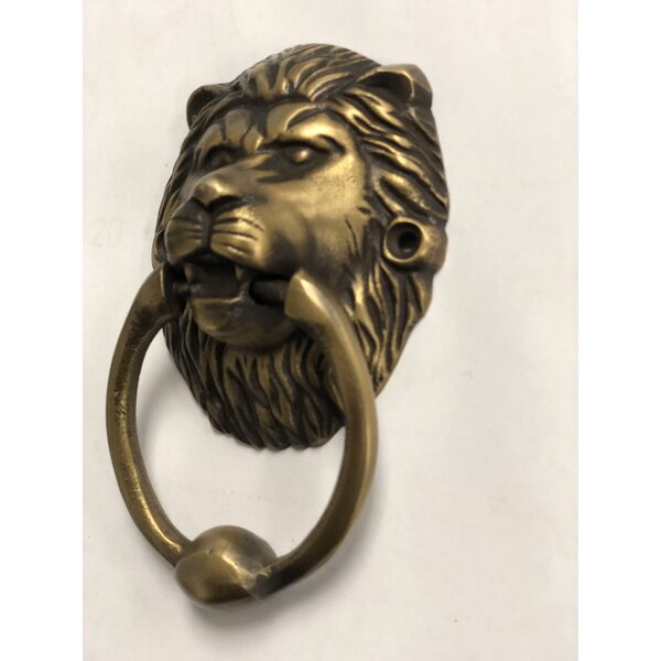 D-Art Collection Brasso Lion Head Door Knocker & Reviews