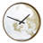 Gold Dust 14" Modern Round Living room Wall Clock