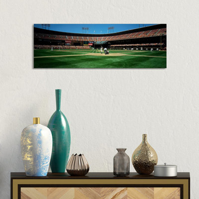 Candlestick Park San Francisco CA - Wrapped Canvas Panoramic Print