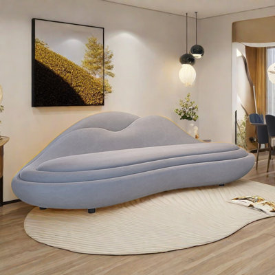Light Luxury Modern Curved Sofa