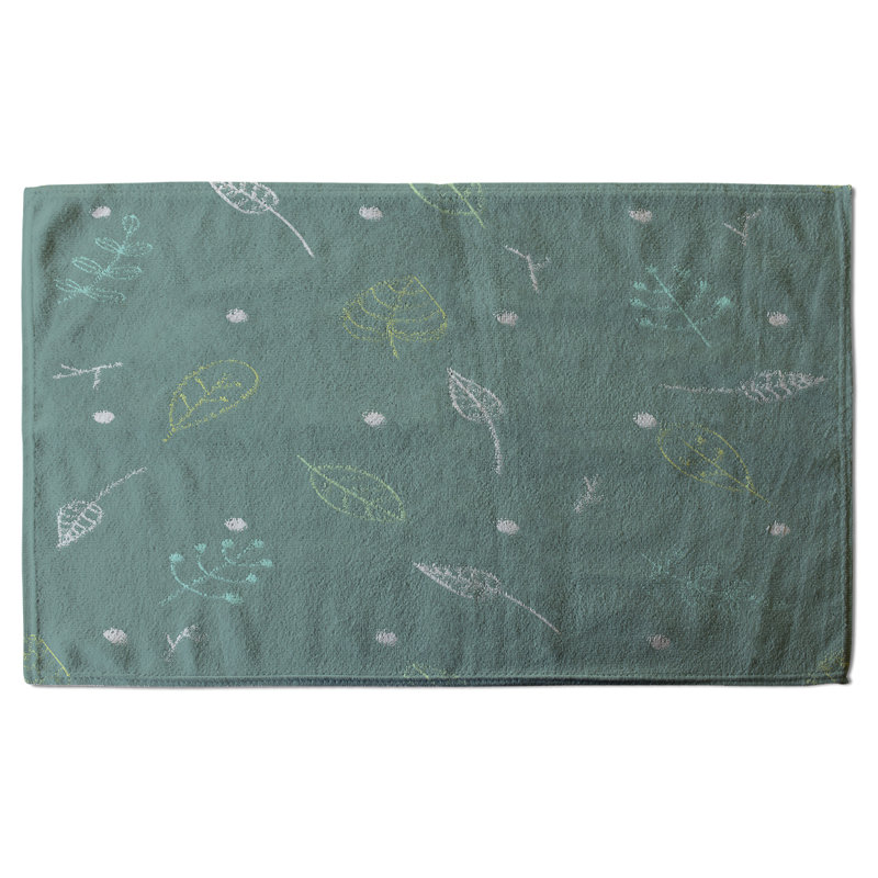Cotton Floral Tea Towel Kitchen Towel