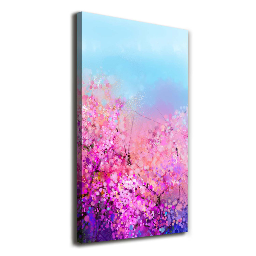 Cherry Blossoms - Wrapped Canvas Print