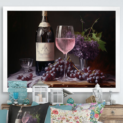 Lambrusco lustre sur toile