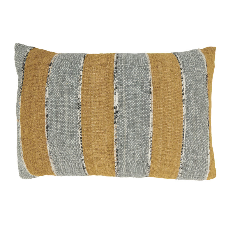 Housse de coussin en coton Gwendolen Collection, H 16 po x l 24 po, Rectangulaire