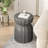 Grey 13" Cement 2Pc Waterproof Coffee Table And Side , For Indoor Outdoor Decoration, Easy To Clean Living Room Backyard,-278115886