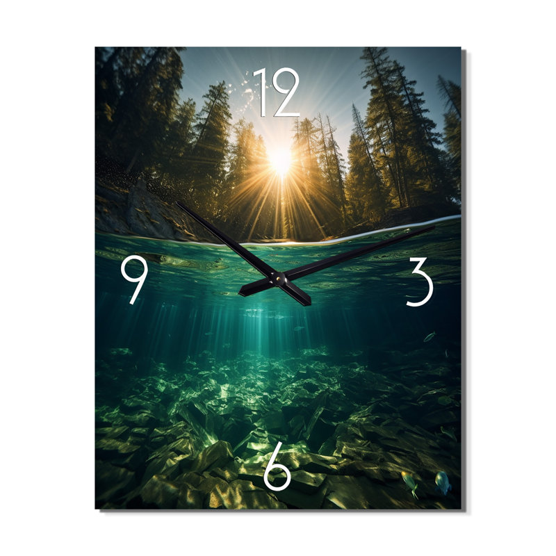 Horloge murale Lakehouse, Très grand