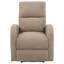 Fauteuil inclinable électrique brun clair Grant-370866447