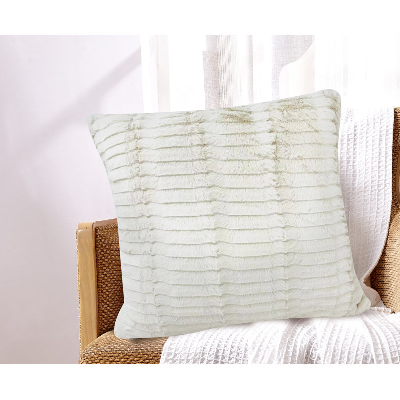 Madison Faux Fur Throw Pillow