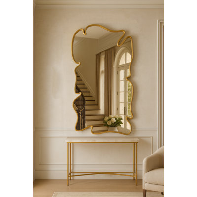 Infinity Modern Abstract Metal Mirror