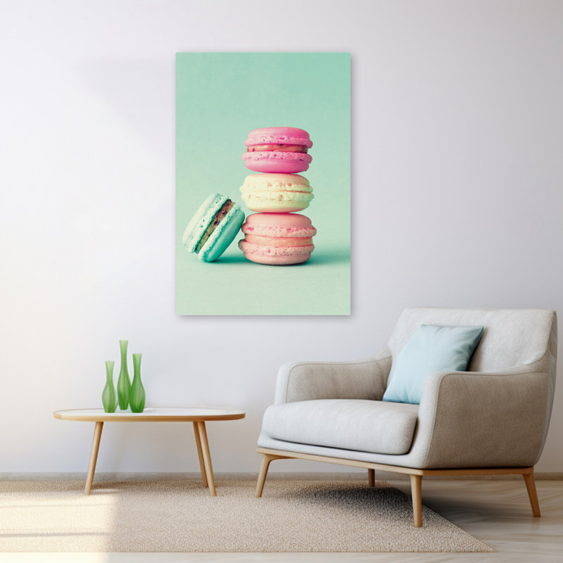 Macarons français - Photographie Cuisine Art culinaire, H 48 po x l 32 po