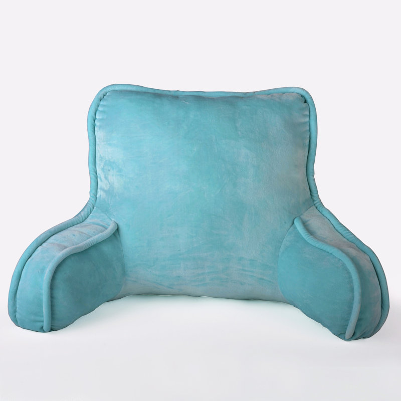 Supersoft Bedrest Pillow Cover & Insert, Aqua