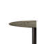 Blend dining table - varnished Minerals top - Ray Whisky - Dark Bronze base - round 70/70/76-1977263409
