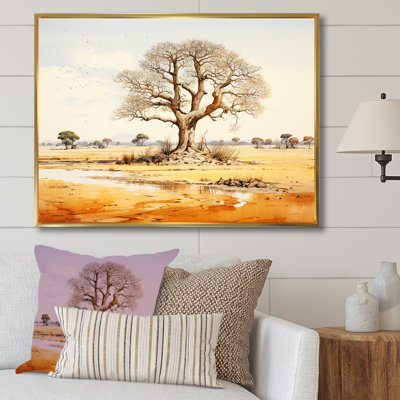 «Desert Baobabs Resistance I», reproduction sur toile