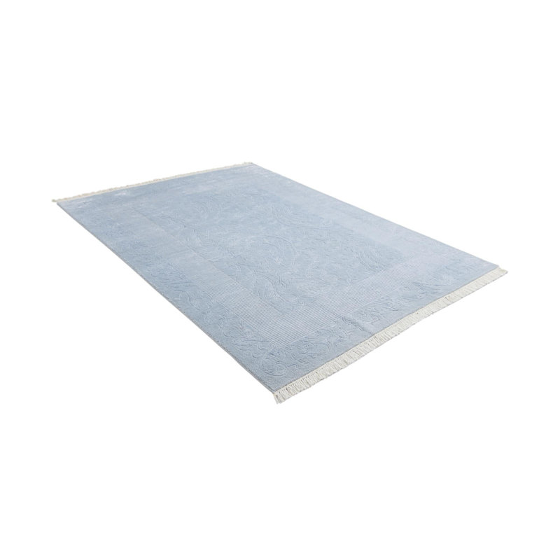 Tapis bleu clair Howard