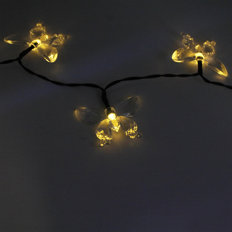 Sadowski Indoor 30 - Bulb 275'' Solar Powered LED Novelty String Light