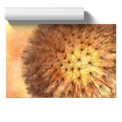 Dandelion Seeds Painting - Frameless Print