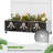 Metal Planter Box with Trellis with Wheels-1081861623-1097344964