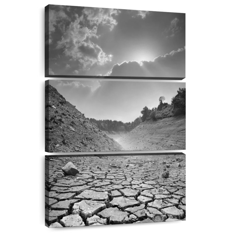 Alvord Dry River, 32" H x 20" W