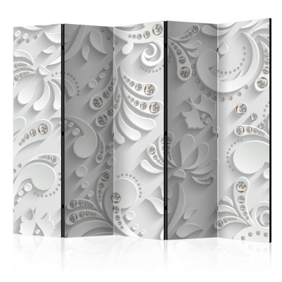 Derek 172cm H Folding Room Divider