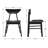 Modern Dining Chairs With Backrest, With Solid Wood Frame, For Dining Room/Living Room-1206125716