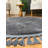 Premium Anthracite Carpet, 2 ft x 2 ft, 100% Polyester, 1.6 in Thickness | Antibacterial, Machine Washable at 86°F, 750 g/m² | Perfect for Living Room, Bedroom & Home Office, Soft and Durable Design-322240889