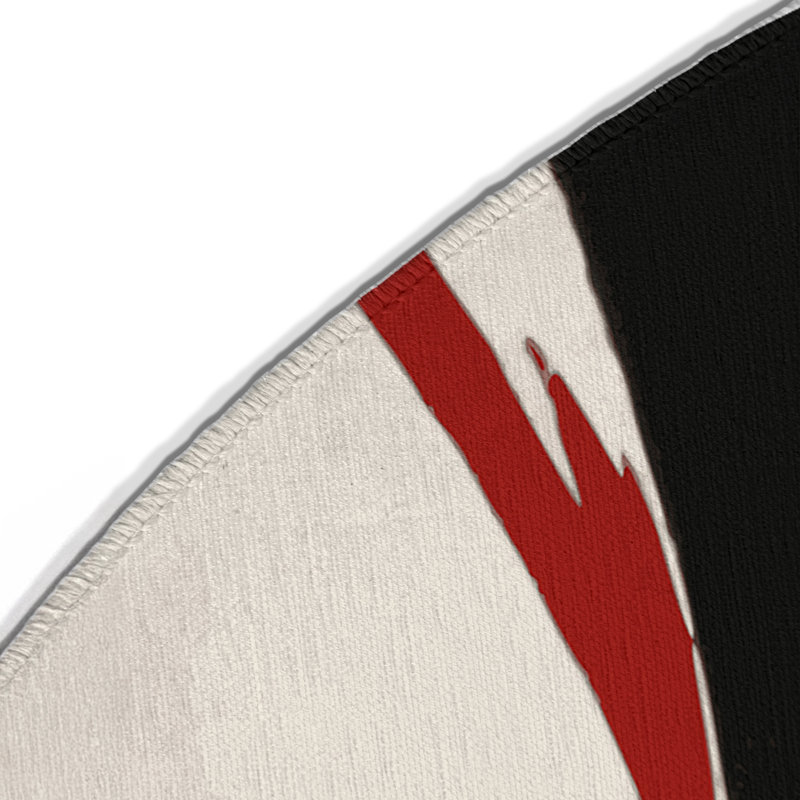 Tapis intérieur et extérieur Petal Harmony, Rond 5 pi