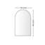 Miroir mural de chambre à coucher en métal noir 30 po x 40 po - Reproduction 1: 1, installation sûre et facile 40 po x 30 po pour verre flotté haute définition, simple-121086594