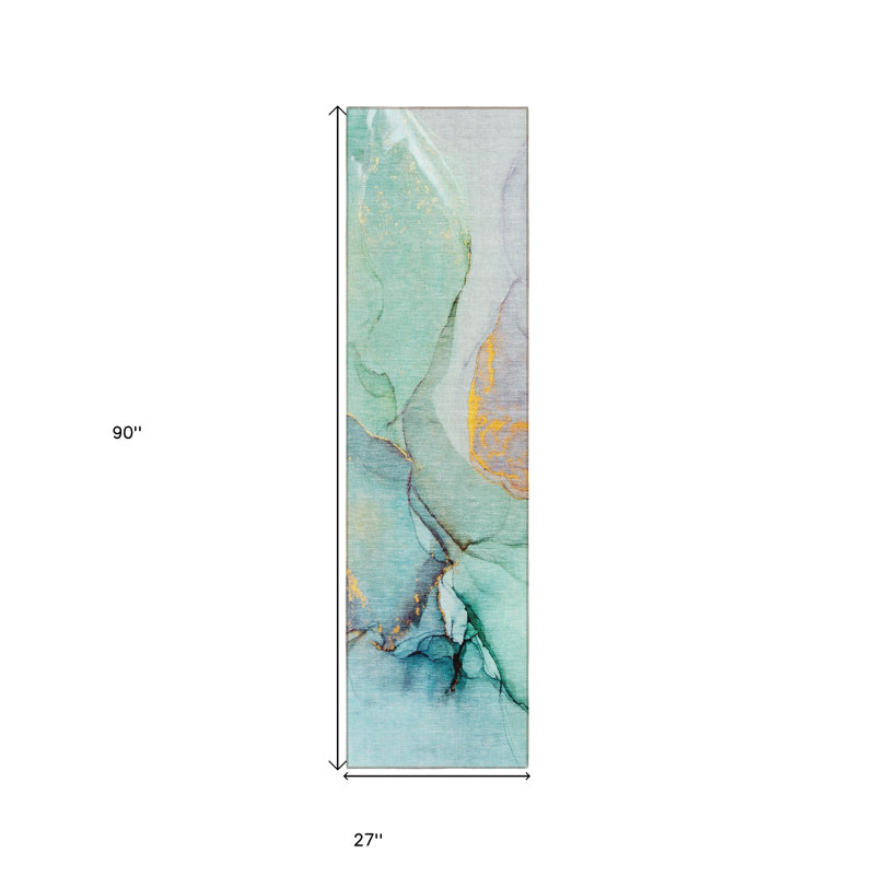 Tapis de couloir d'extérieur 8 pi
